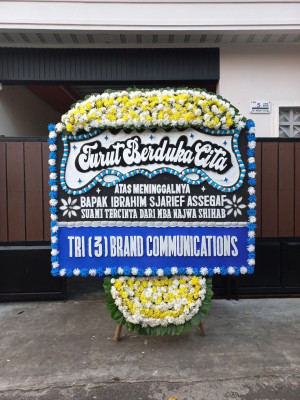 Papan Bunga Duka di Loano